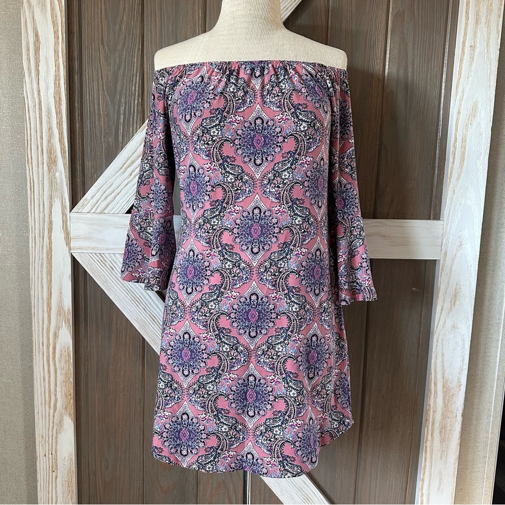Kristin Nichole Pink Midi Dress